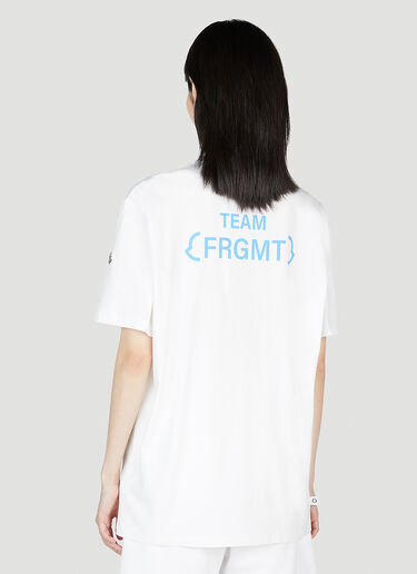 7 Moncler Fragment Logo Print T-Shirt White mfr0354006