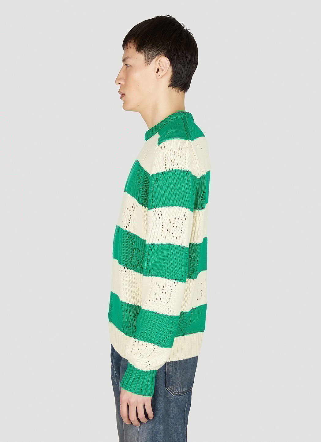Striped gucci sweater 2025