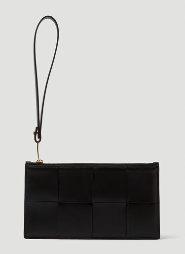 Bottega Veneta Intreccio Bill Pouch Black bov0247127