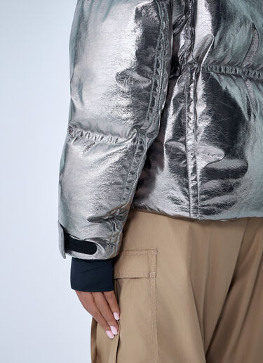 Moncler Grenoble Celaque Short Down Jacket Silver mog0262009