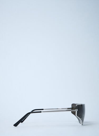 Rick Owens Stainless Steel Sunglasses Grey ric0359007