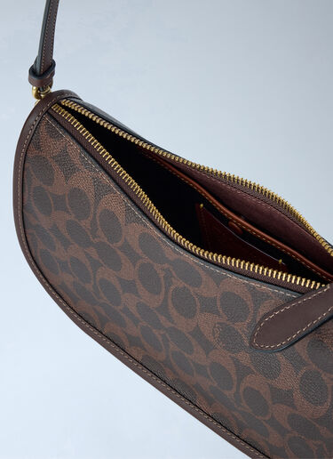 LN-CC® - Coach: Waverly Shoulder Bag In Signature Canvas - Brown Coach Waverly Shoulder Bag In Signature Canvas Brown coa0265005