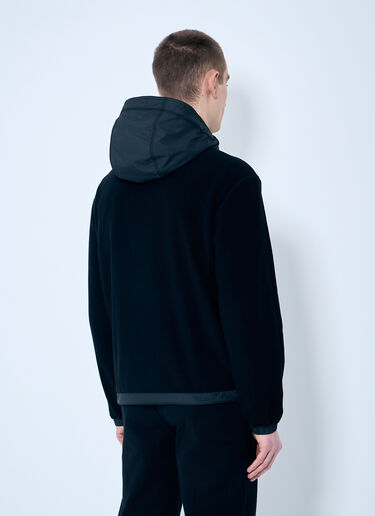 Moncler Fleece Zip-Up Cardigan Black mon0159028