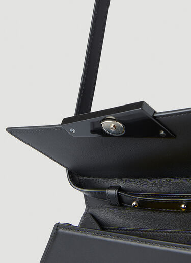 Acne Studios Distortion Shoulder Bag Black acn0150098