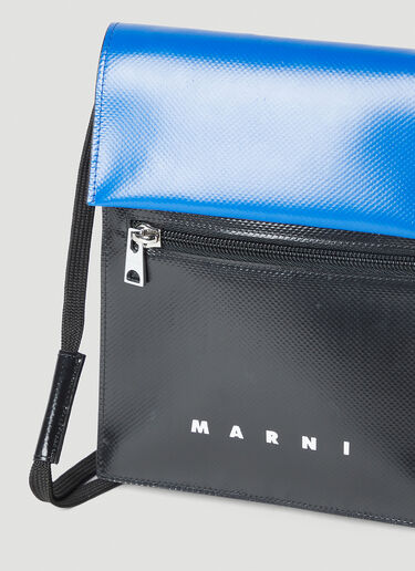 Marni Tribeca Crossbody Pouch Bag Blue mni0147031