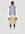 ERL Corduroy Shorts Beige erl0152007