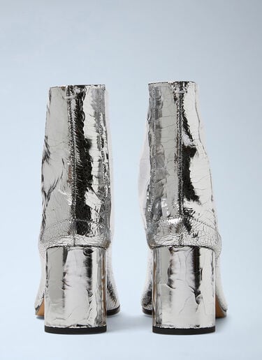 Metallic Tabi H80 Boots Maison Margiela Metallic Tabi H80 Boots Silver mla0249017