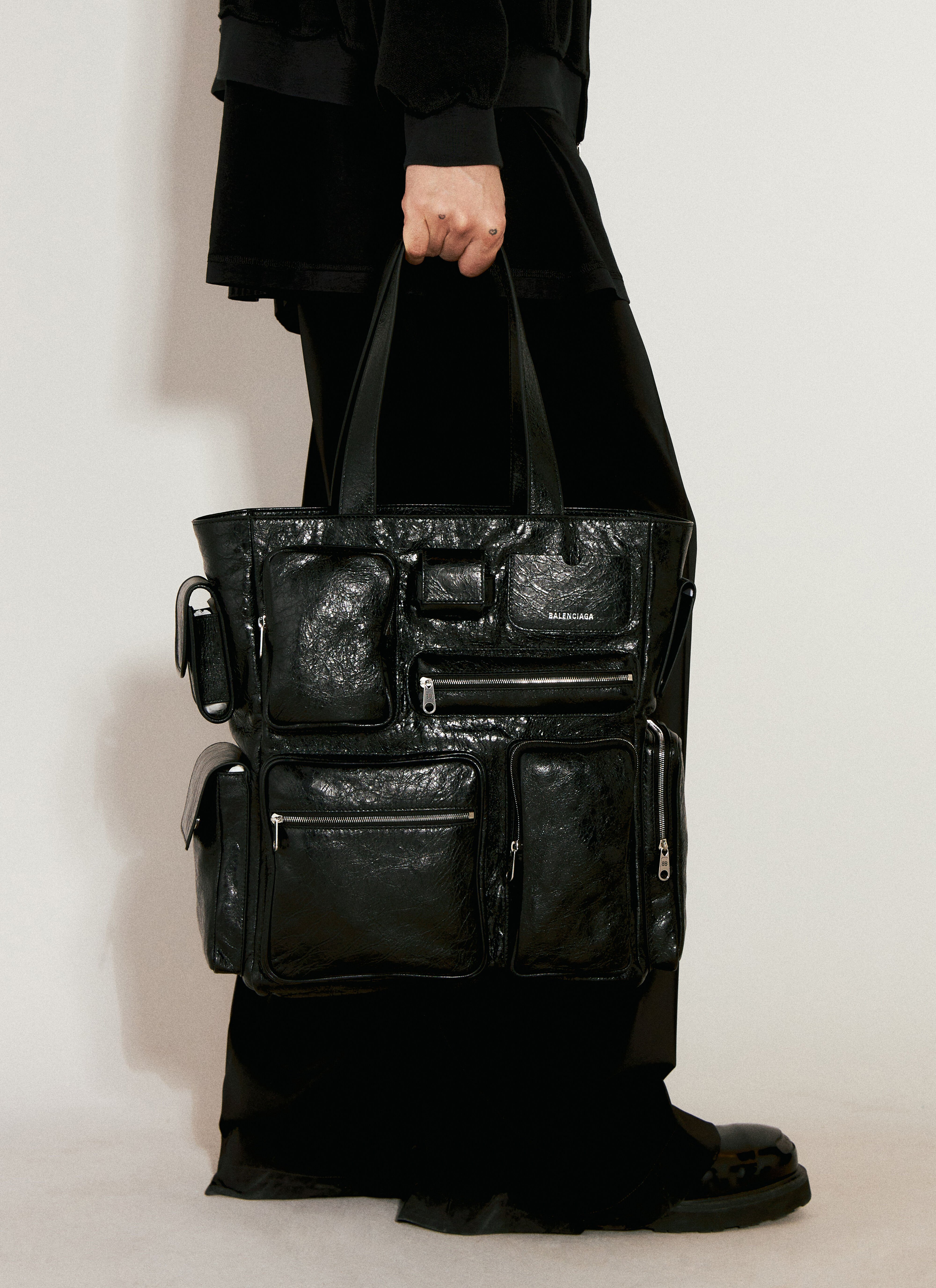 Balenciaga Superbusy Tote Bag Black bal0156006