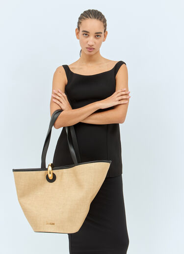 Jacquemus Le Bambola Shoulder Bag Beige jac0258039