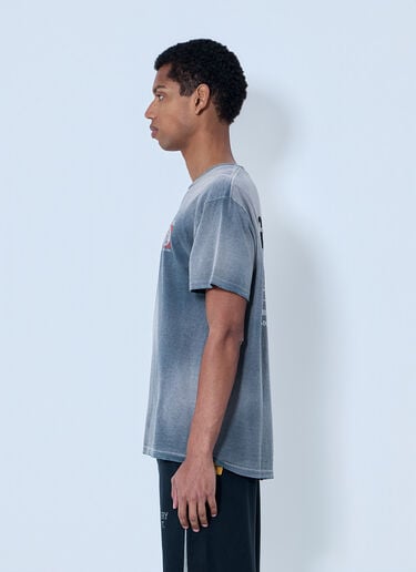 Gallery Dept. Crewneck Distressed T-Shirt Grey gdp0164004