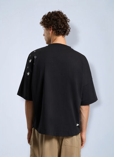 Palm Angels Feel High Oversized T-Shirt Black pma0166244