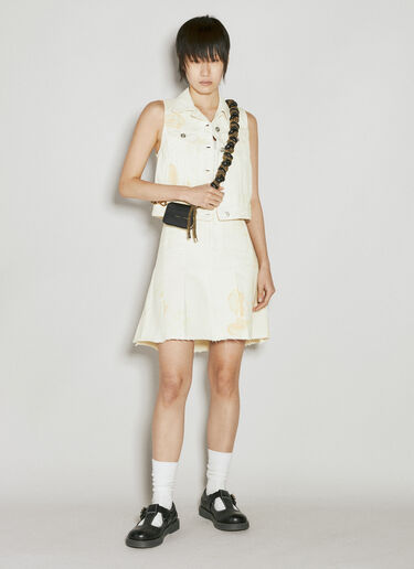 Pleated Wrap Skirt Our Legacy Pleated Wrap Skirt Beige our0255008