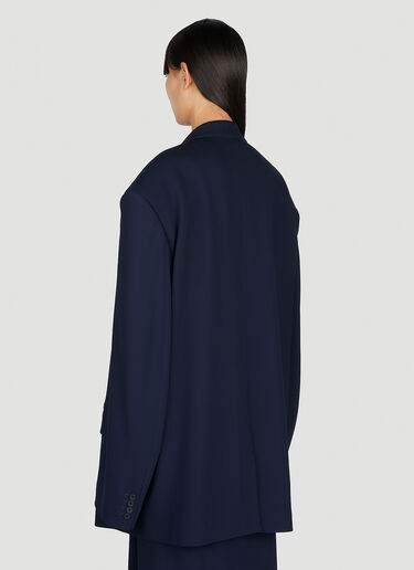 Balenciaga Oversized Blazer Navy bal0251005