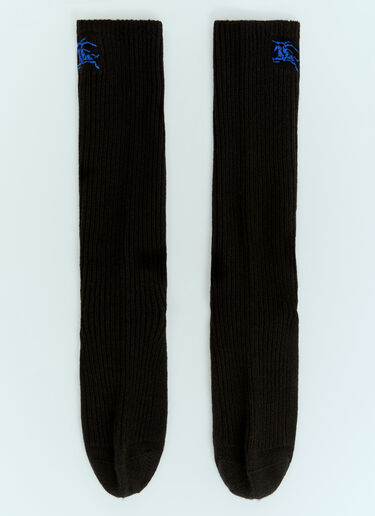 Burberry 羊绒混纺袜子  黑 bur0255000