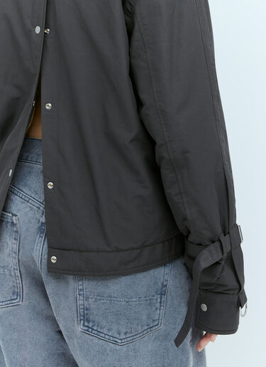 Padded Trucker Strap Jacket Canada Goose X Rokh Padded Trucker Strap Jacket Black cnr0253001