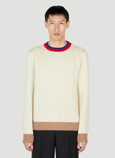 Gucci Crewneck Sweater Cream guc0152031
