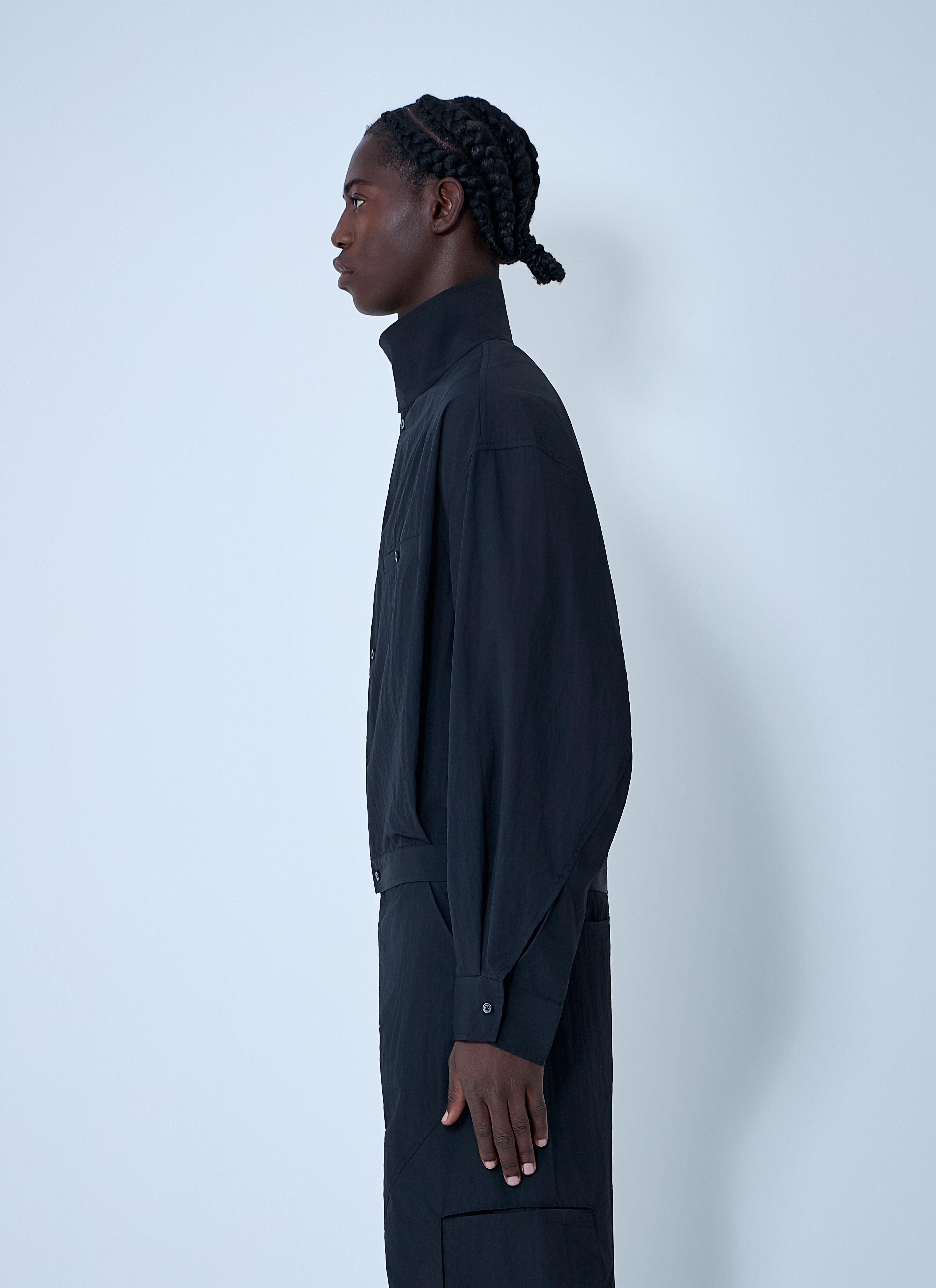 Jacquemus Men's' Le Blouson Curvo in Black | LN-CC®