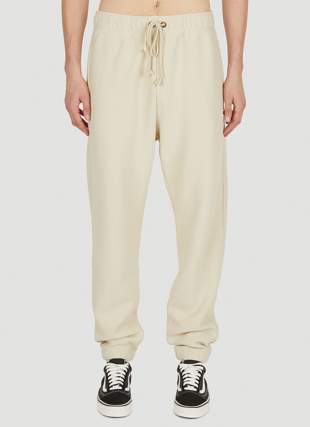 Beige champion hot sale sweatpants
