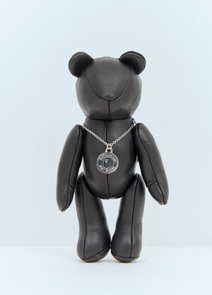 Rick Owens Leather Bear Doll Black ric0159061