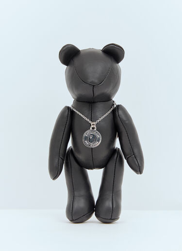 A BATHING APE® 皮革小熊玩偶 黑色 aba0357002