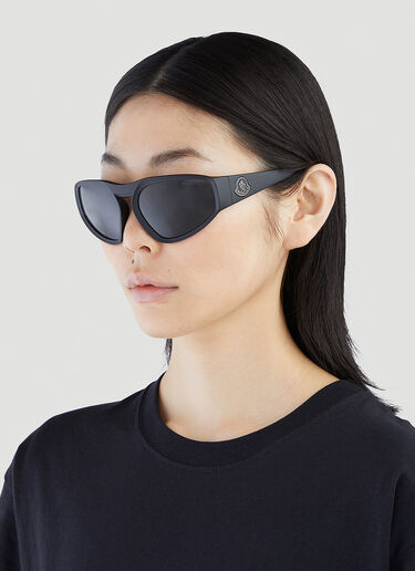 Moncler Pentagra Geometric Sunglasses Black mon0351005
