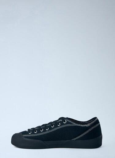 Village PM Canvas Low-Top Sneakers Black vpm0164006