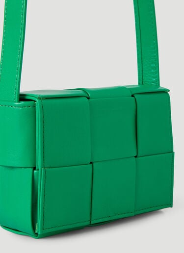 Mini Cassette Crossbody Bag Bottega Veneta Mini Cassette Crossbody Bag Green bov0145018