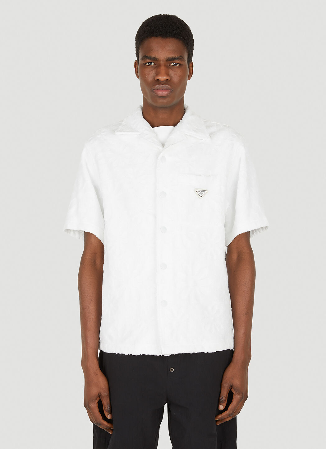 Prada hot sale floral shirt
