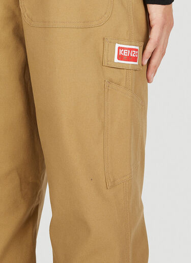 Kenzo Carpenter Pants Beige knz0150023