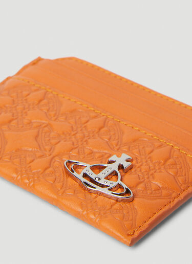 Vivienne Westwood Embossed Cardholder Orange vvw0152034