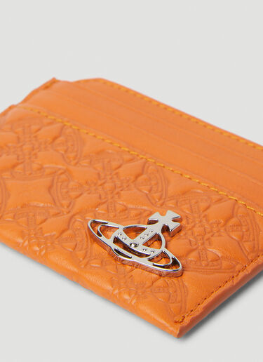 Embossed Cardholder Vivienne Westwood Embossed Cardholder Orange vvw0152034