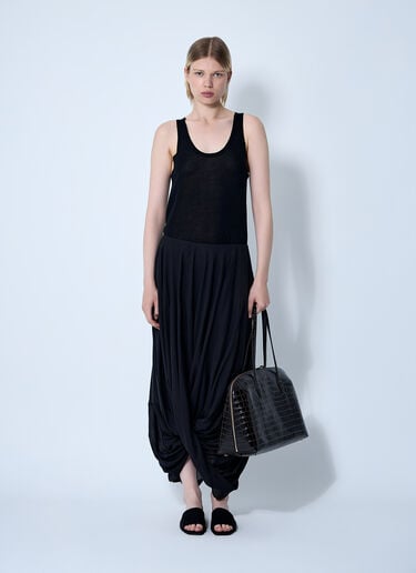 TOTEME Cocoon Skirt Black tot0261060