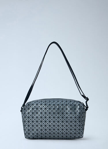 LN-CC® - Bao Bao Issey Miyake: Saddle Bag Reflector Shoulder Bag - Grey Bao Bao Issey Miyake Saddle Bag Reflector Shoulder Bag Grey bao0366011