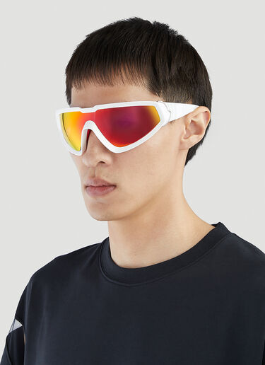 Moncler Wrapid Shield Sunglasses Orange mon0351007