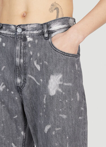 LN-CC x Non Bleached Relaxed Jeans Grey non0152001