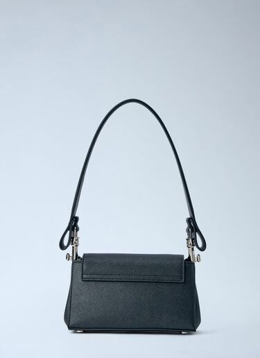 LN-CC® - Vivienne Westwood: Hazel Small Shoulder Bag - Black Vivienne Westwood Hazel Small Shoulder Bag Black vvw0265061