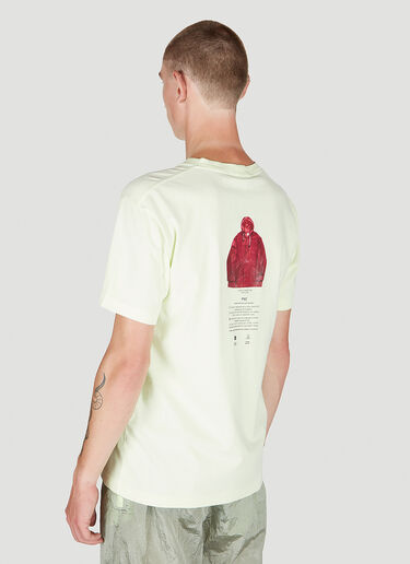 Stone Island Graphic Print T-Shirt Light Green sto0152074
