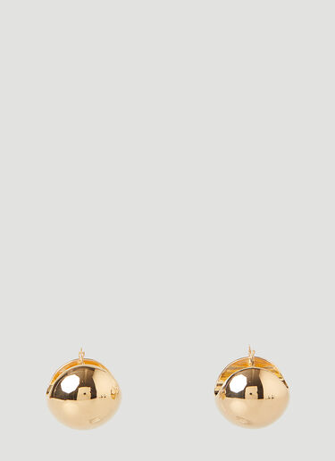 Jil Sander Globe Earrings  Gold jil0246022