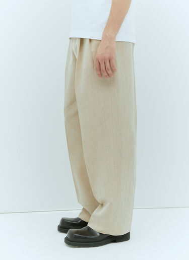 Jacquemus 르 판탈롱 티톨로 팬츠  베이지 jac0156002