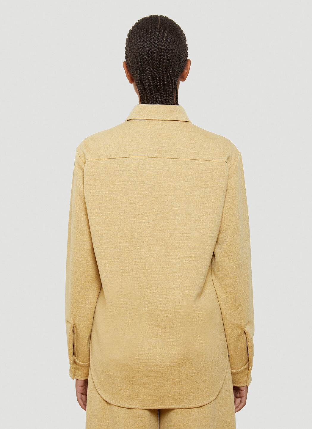 Jil Sander Women's' Half-Zip Shirt in Yellow | LN-CC®