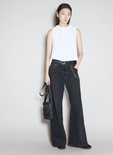 MM6 Maison Margiela Anatomic Small Messenger Bag Black mmm0353005