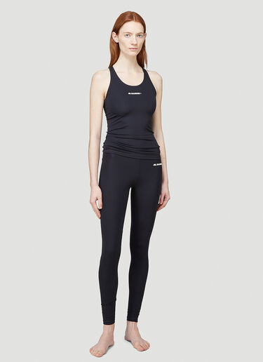 Jil Sander+ Technical Tank Top Black jsp0243047