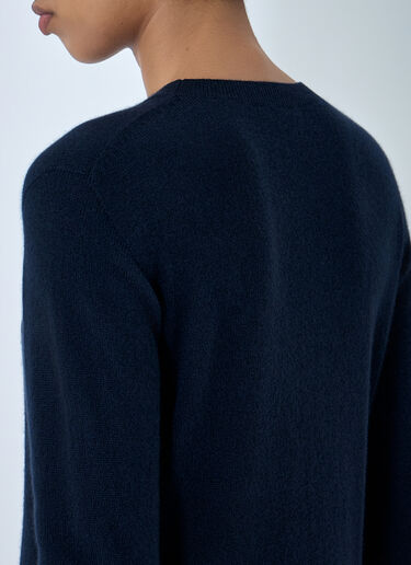 Noler Cashmere Sweater The Row Noler Cashmere Sweater Navy row0264063