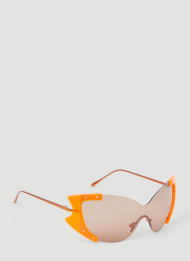 Paula Canovas del Vas Diablo Visor Sunglasses Orange pcd0250011