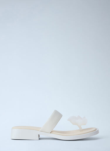 Block Heel Sandals CAMPER Block Heel Sandals White cmp0264012