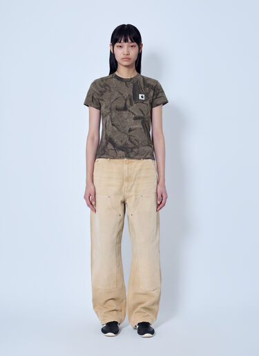 LN-CC® - Carhartt WIP: Brandon Double Knee Pants - Beige Carhartt WIP Brandon Double Knee Pants Beige wip0265002