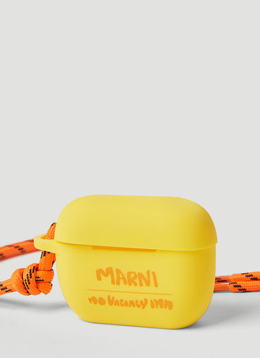 Marni x No Vacancy AirPods Holder Orange mvy0253018