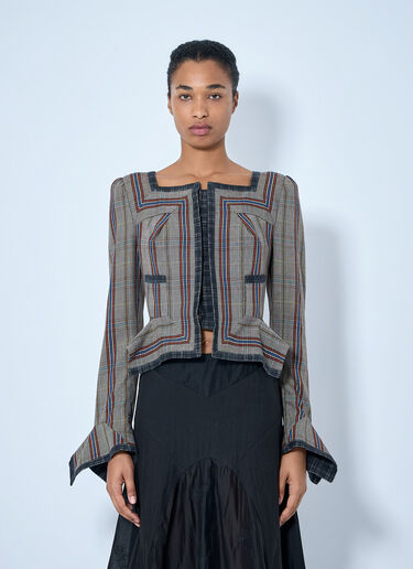 LN-CC® - Vivienne Westwood: Judy Blazer - Grey Vivienne Westwood Judy Blazer Grey vvw0265003