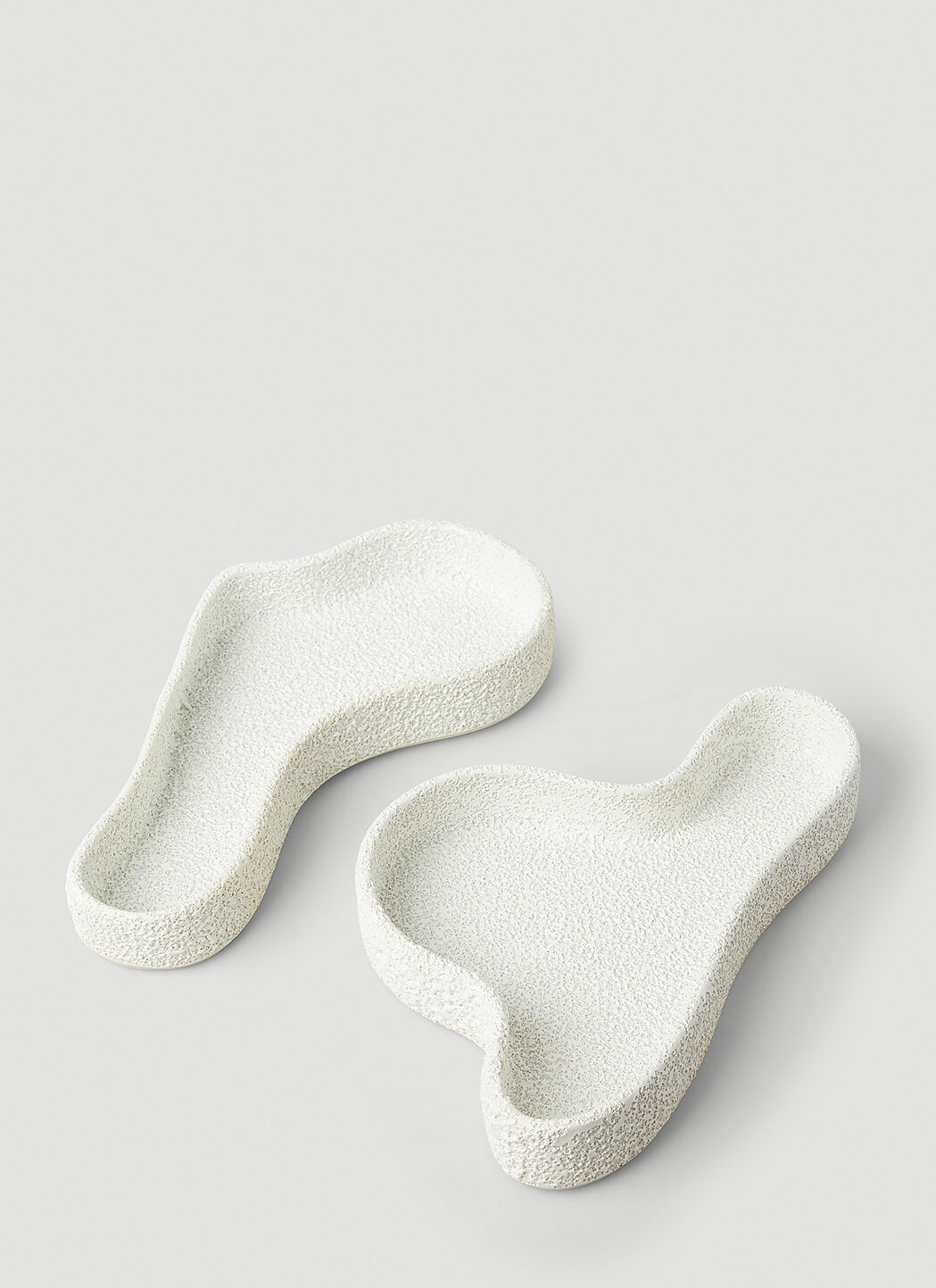 Marloe Marloe Set Of Two Lava & Bone Curved Trays 棕色 rlo0353003