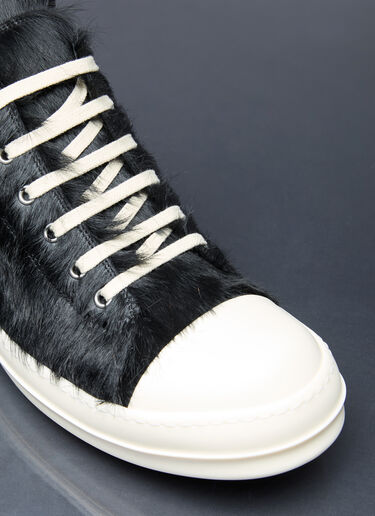 Rick Owens Fur Low Top Sneakers Black ric0156013